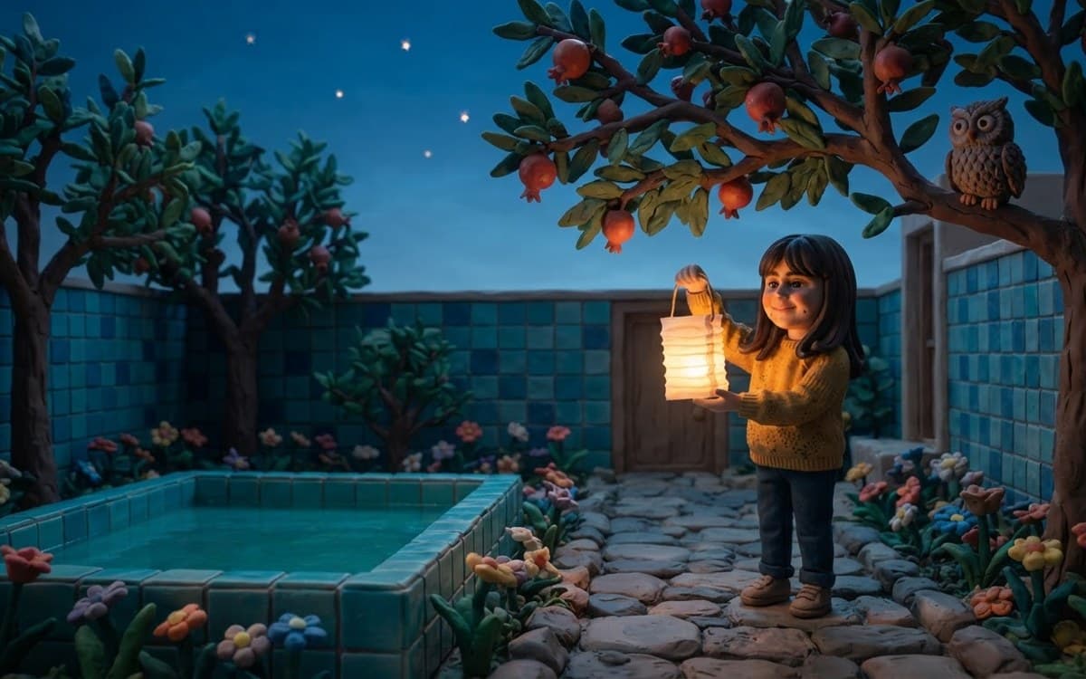 نیلوفر به سبک خمیری